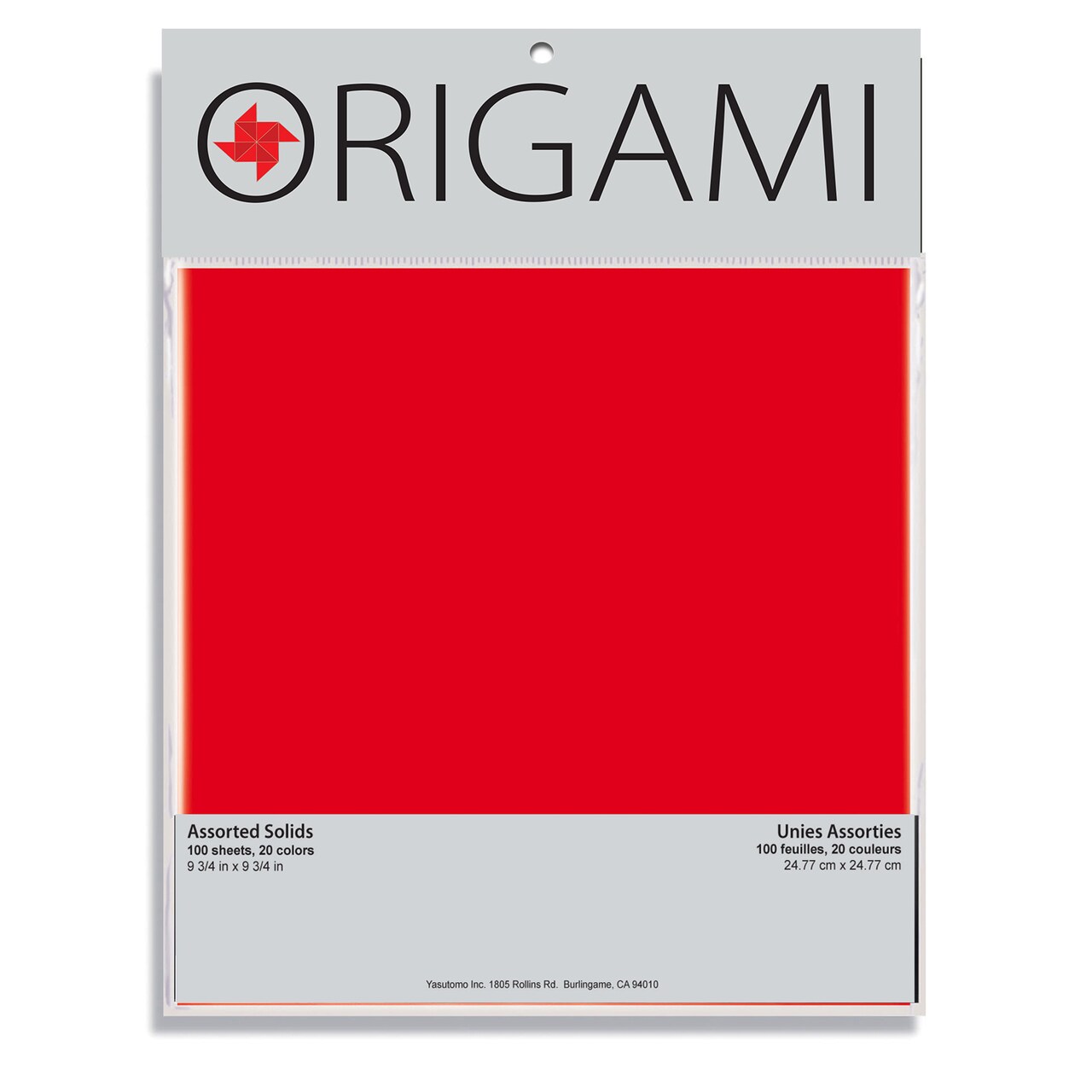 Yasutomo Traditional Origami Paper, 9-3/4&#x22;